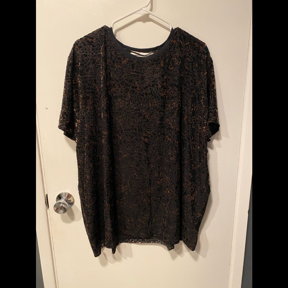 Brand New Free People Velvet Shirt